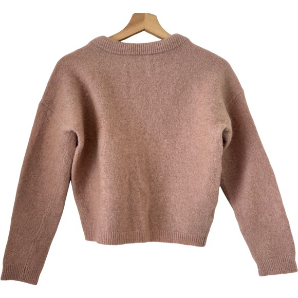 ACNE STUDIOS Mohair Dramatic Sweater in Pink Size XS - Picture 8 of 13